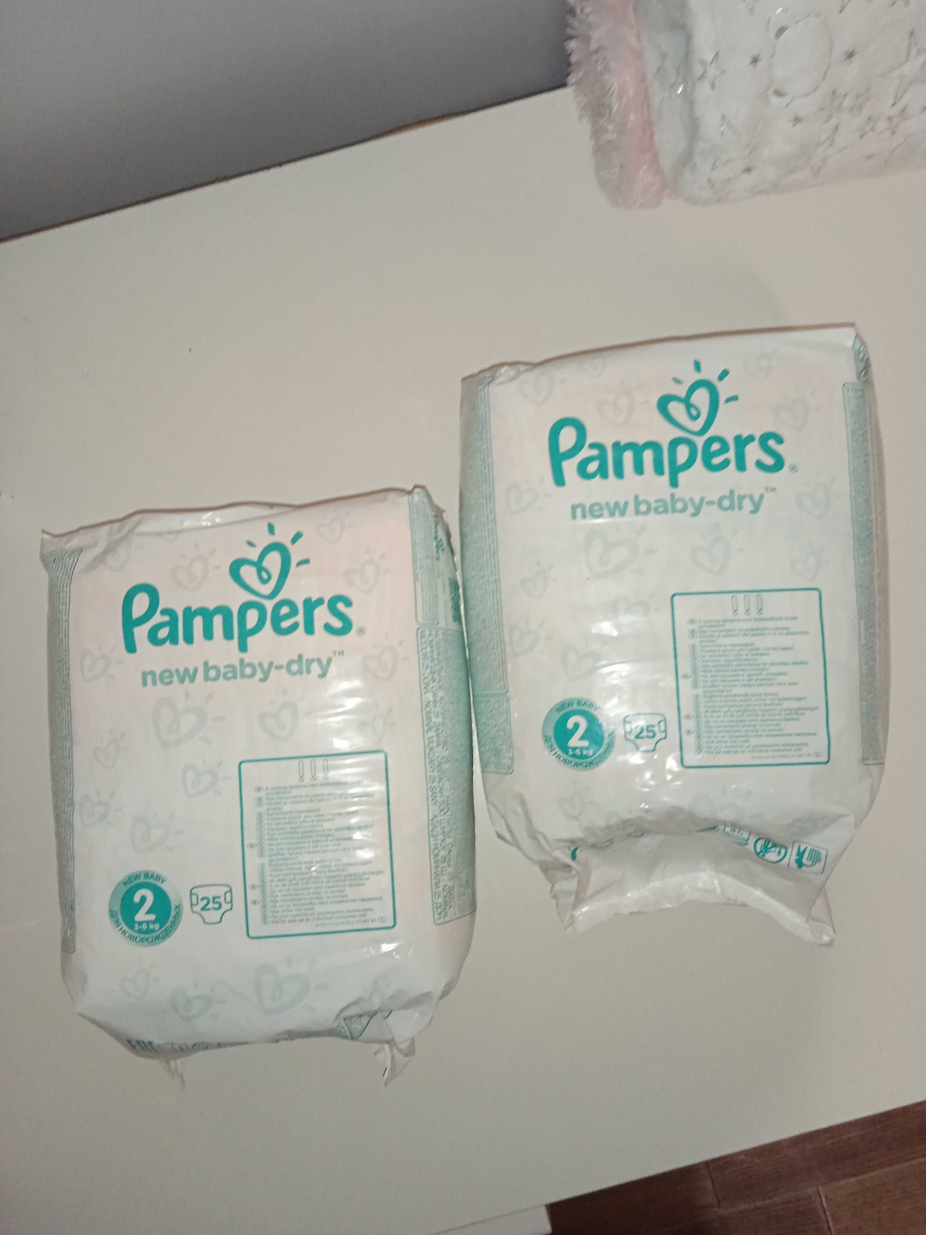 Памперси дитячі Pampers new baby-dry