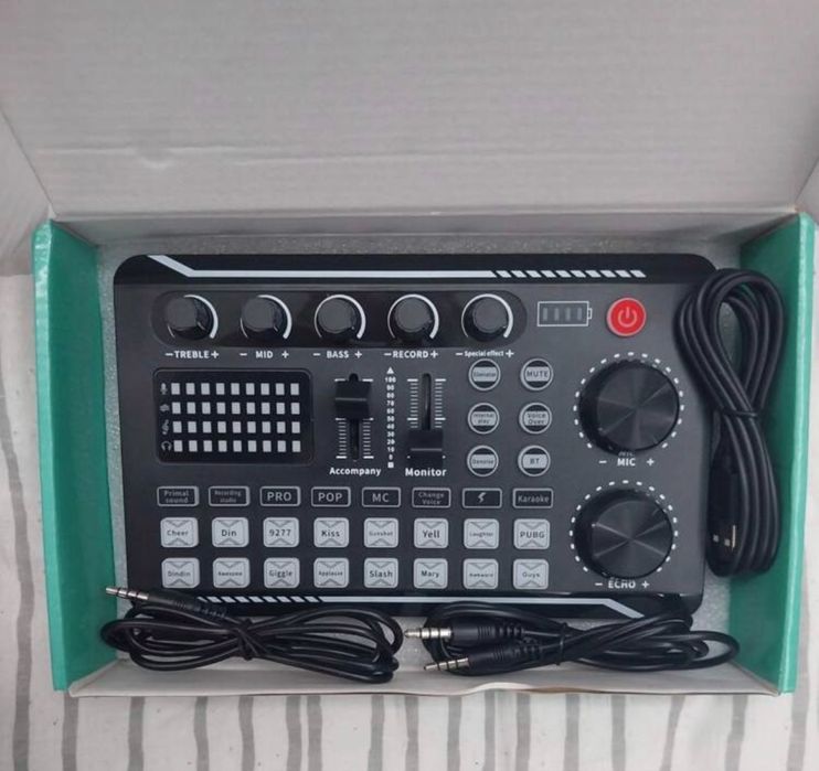 Placa de som para estudio