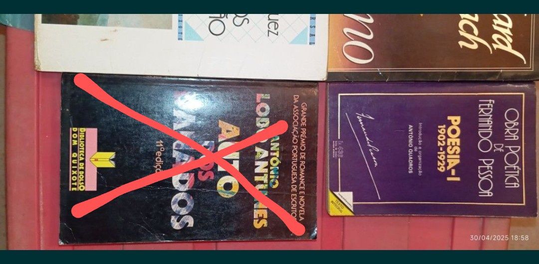 Livros variados autores