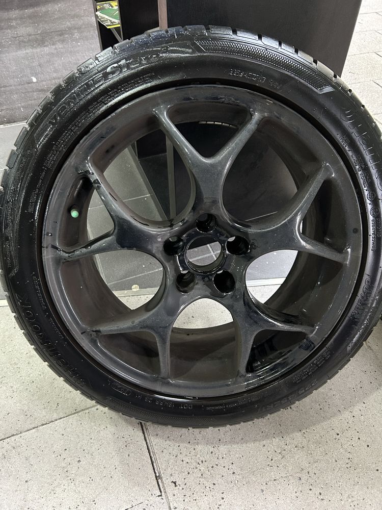 4 jantes 17 5x100 + 4 pneus