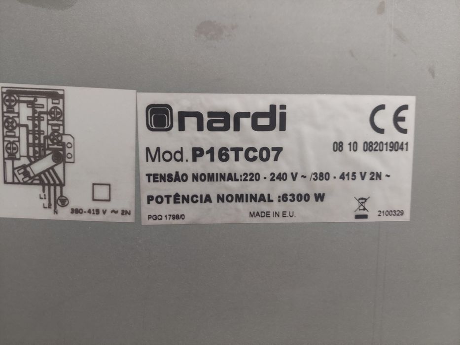 Placa vitroceramica Nardi