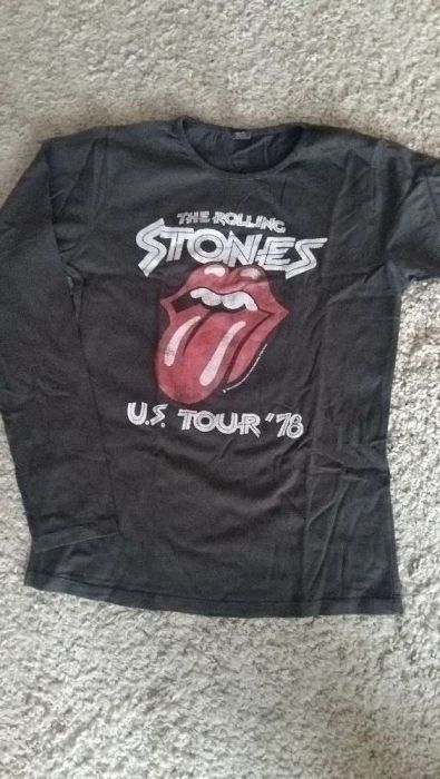 Zara Rolling Stones koszulka bluzka 13 14 lat 164 dlugi rekaw