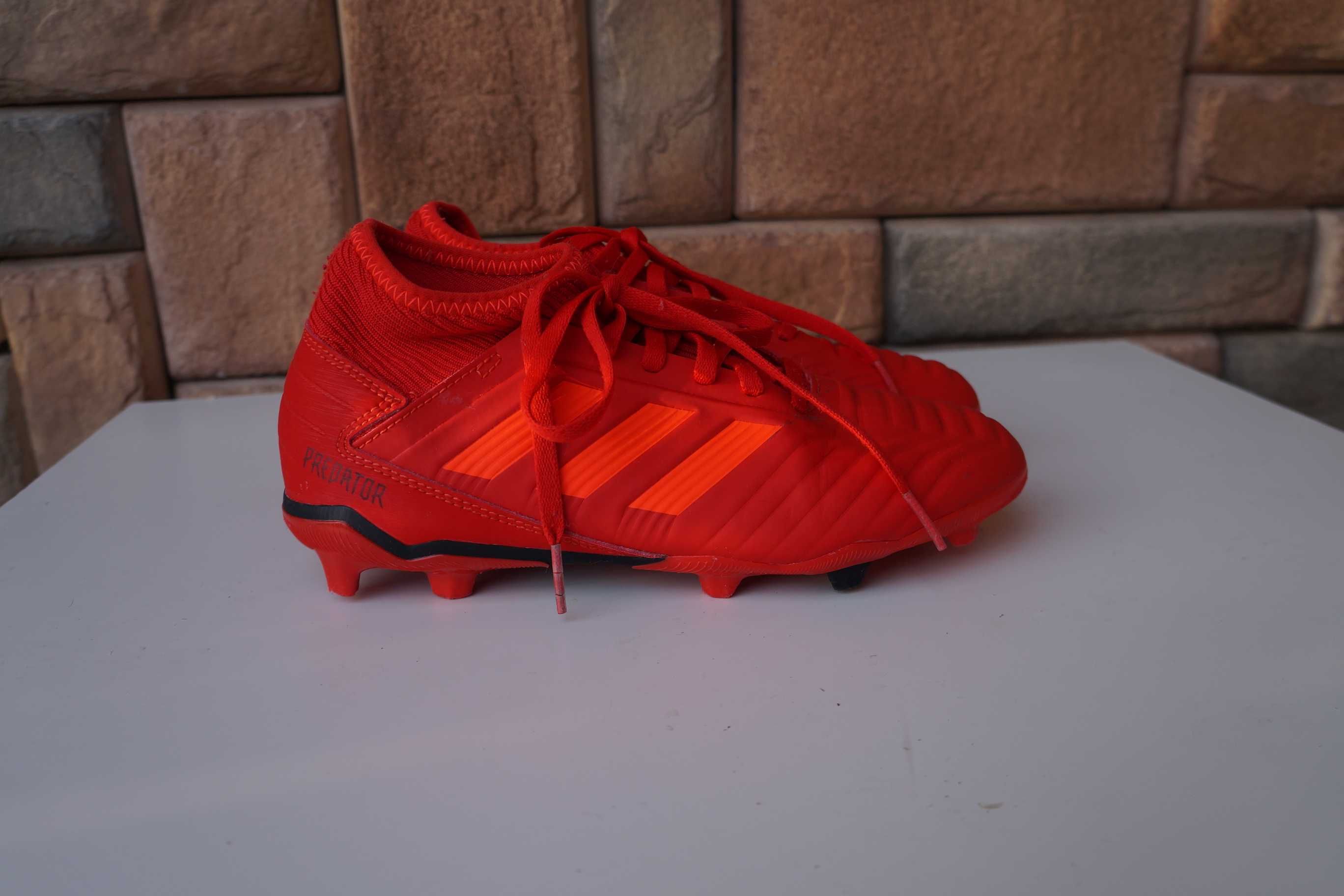 Buty piłkarskie korki Adidas Predator 19.3 czerwone - 36 2/3