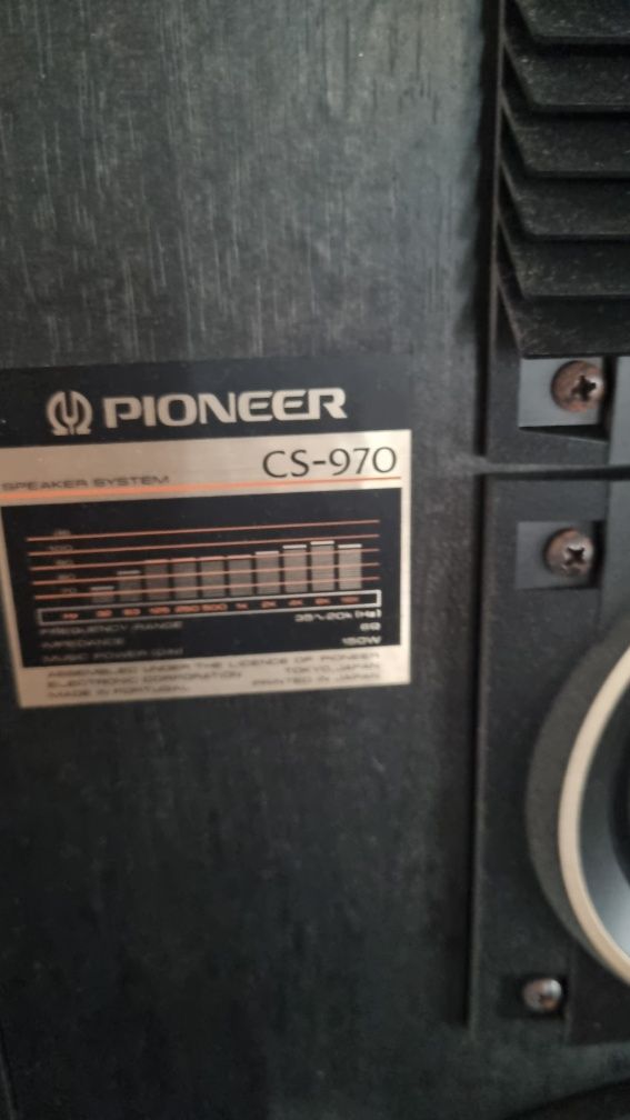 Colunas Pioneer CS-970