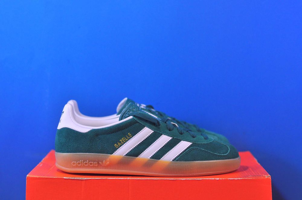 Кроссовки Adidas Gazelle In Green Nike Air Force 1 Shadow