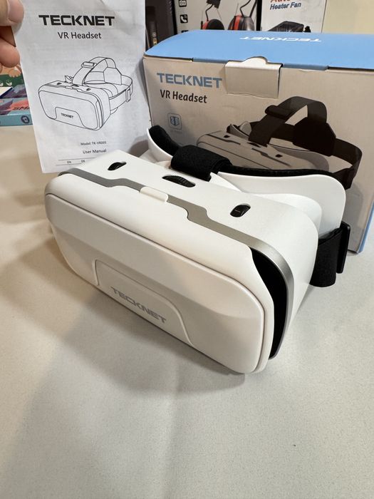 Okulary VR gogle do telefonu tecknet headset tk-vr005 biały