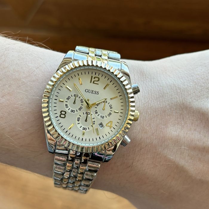 Хіт! Жіночий годинник Guess комбінованого кольору