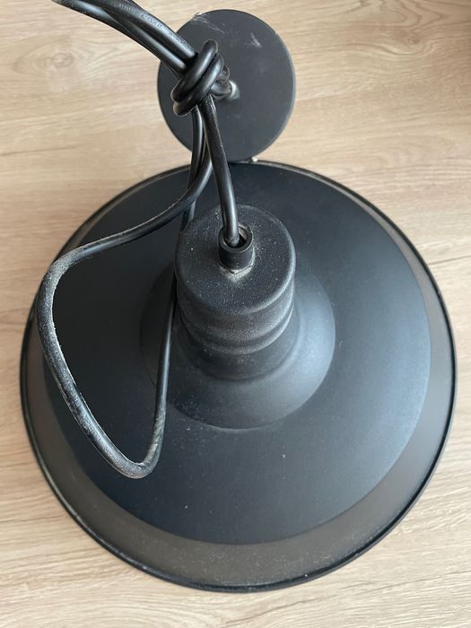 Lampa wisząca czarna
