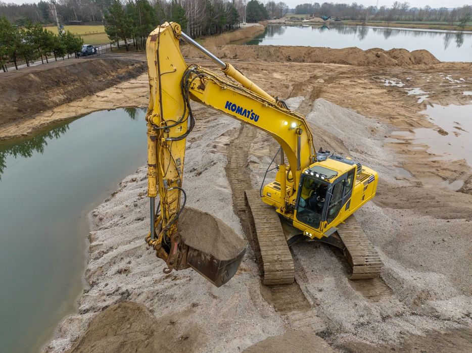 Komatsu PC290LC-8  KOMATSU PC290LC-8 Szerokie gąsienice