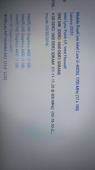 Laptop Ideapad G50-70, możliwa zamiana na coś ?