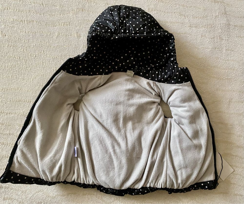 Дитяча жилетка безрукавка з капюшоном на/для дівчинки 68-74
