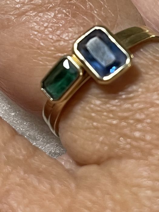 Pierścionki złote z cyrkoniami ,,585