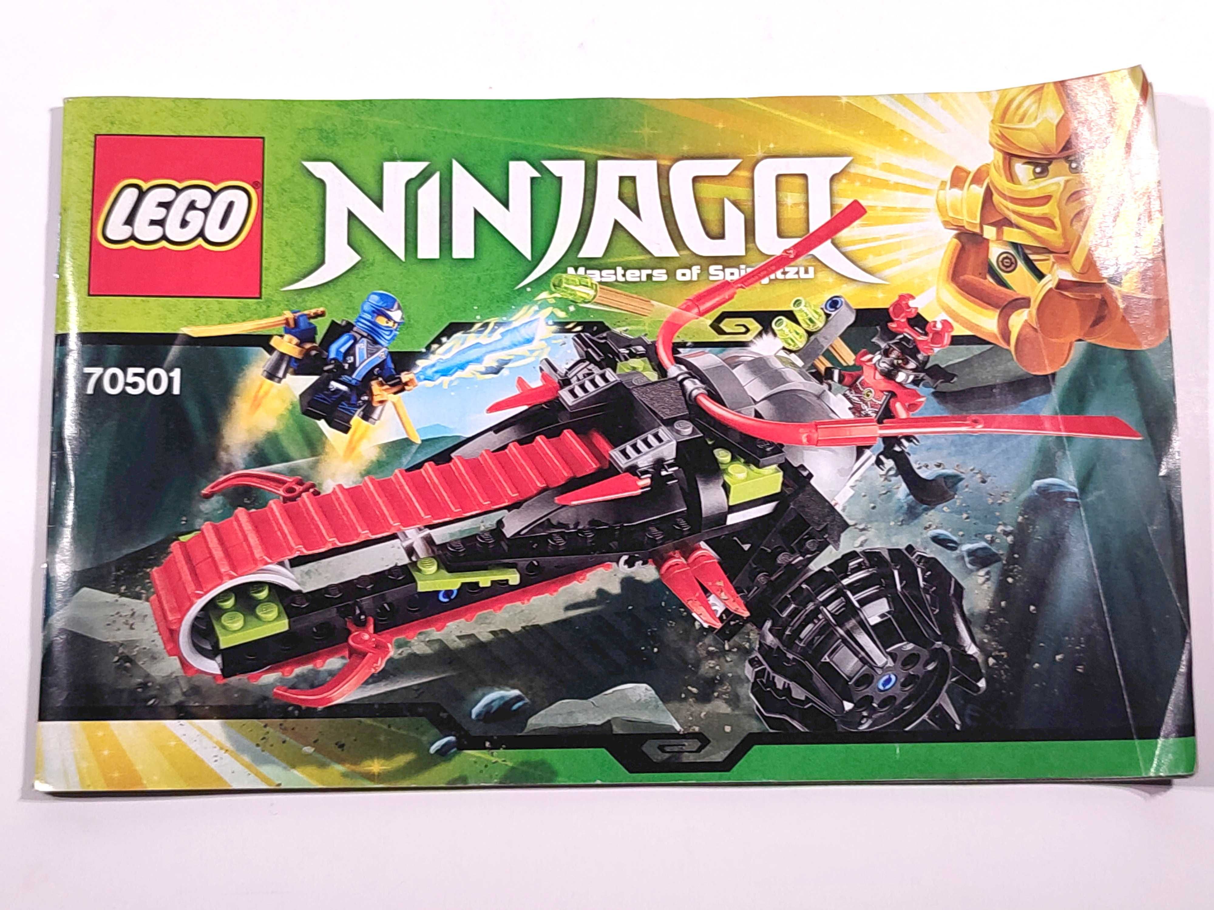 LEGO Ninjago 70501 - Pojazd wojownika - Komplet 100%