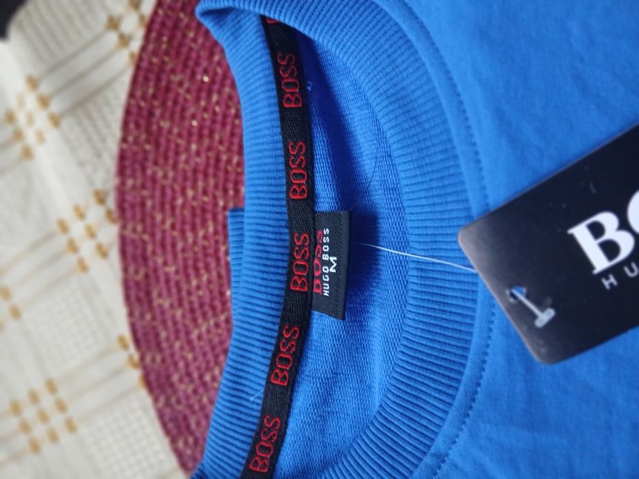 Bluza Hugo Boss niebieska i koszulka Hugo