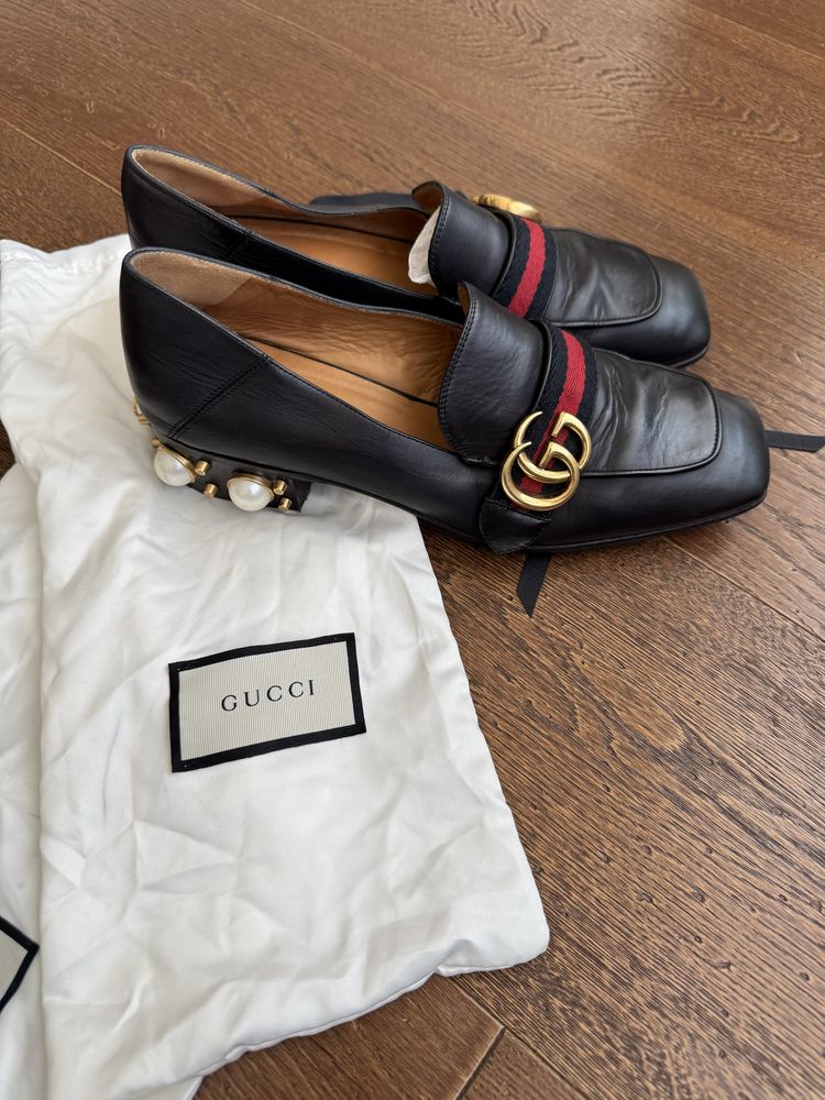 Оригинальные лоферы Gucci