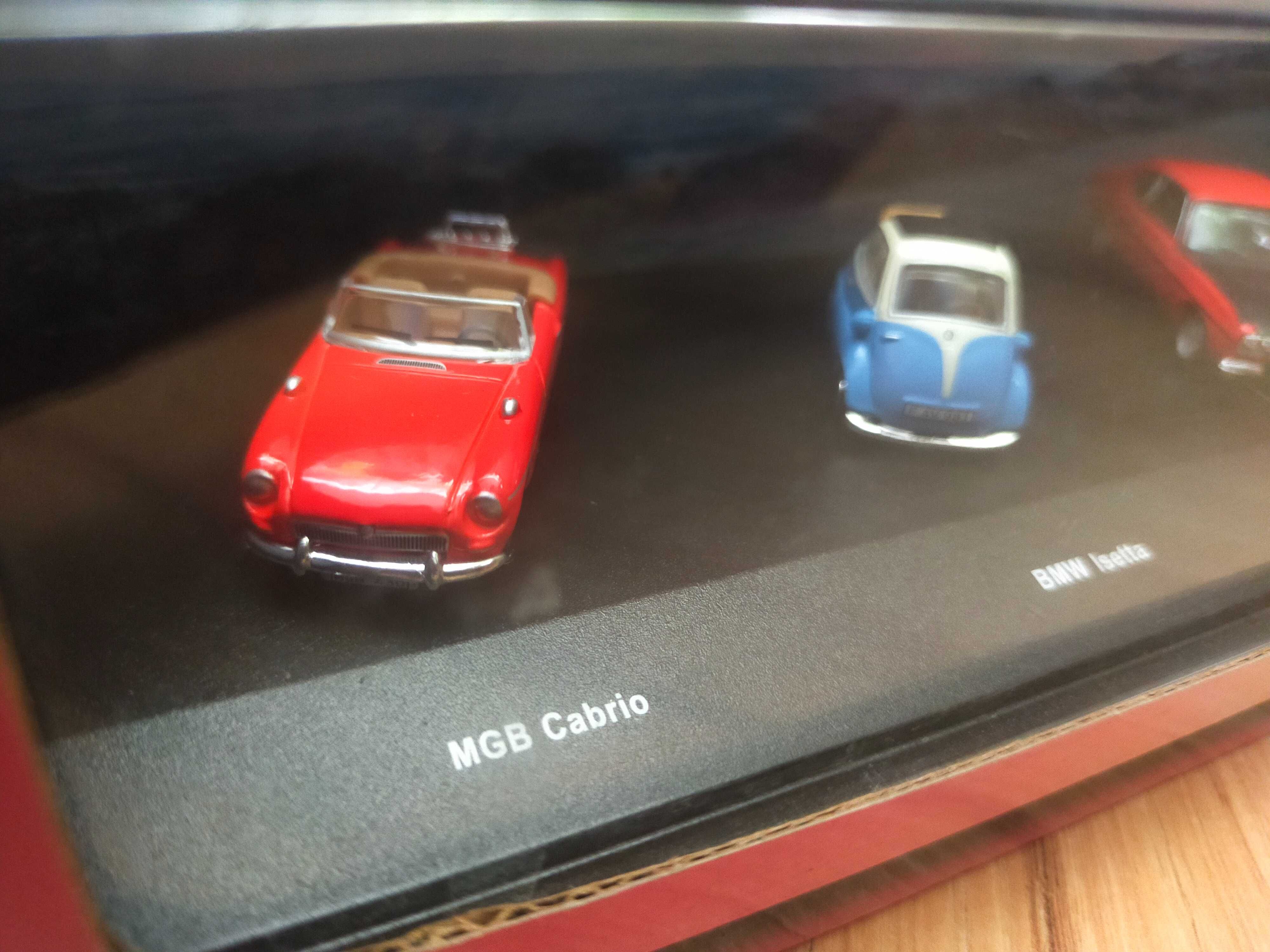 MGB Cabrio, BMW Isetta, Ford Capri, Morgan Plus Eight SCHUCO