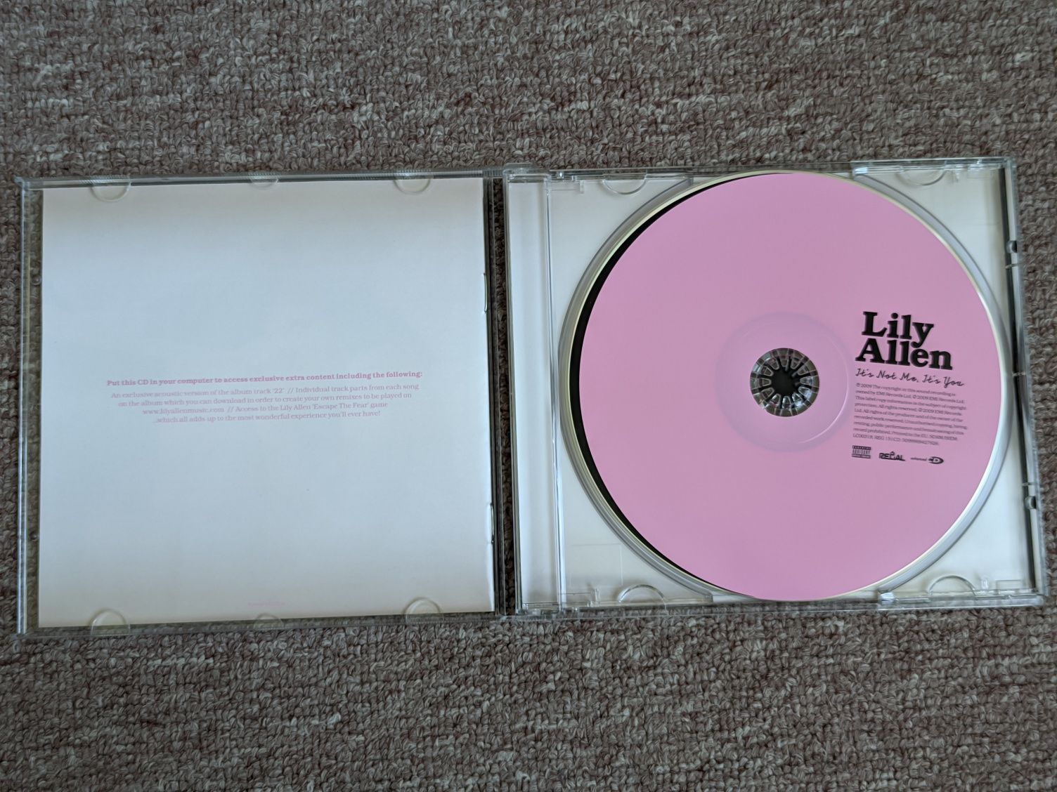 Фирменный CD Lily Allen - It’s Not Me, It’s You