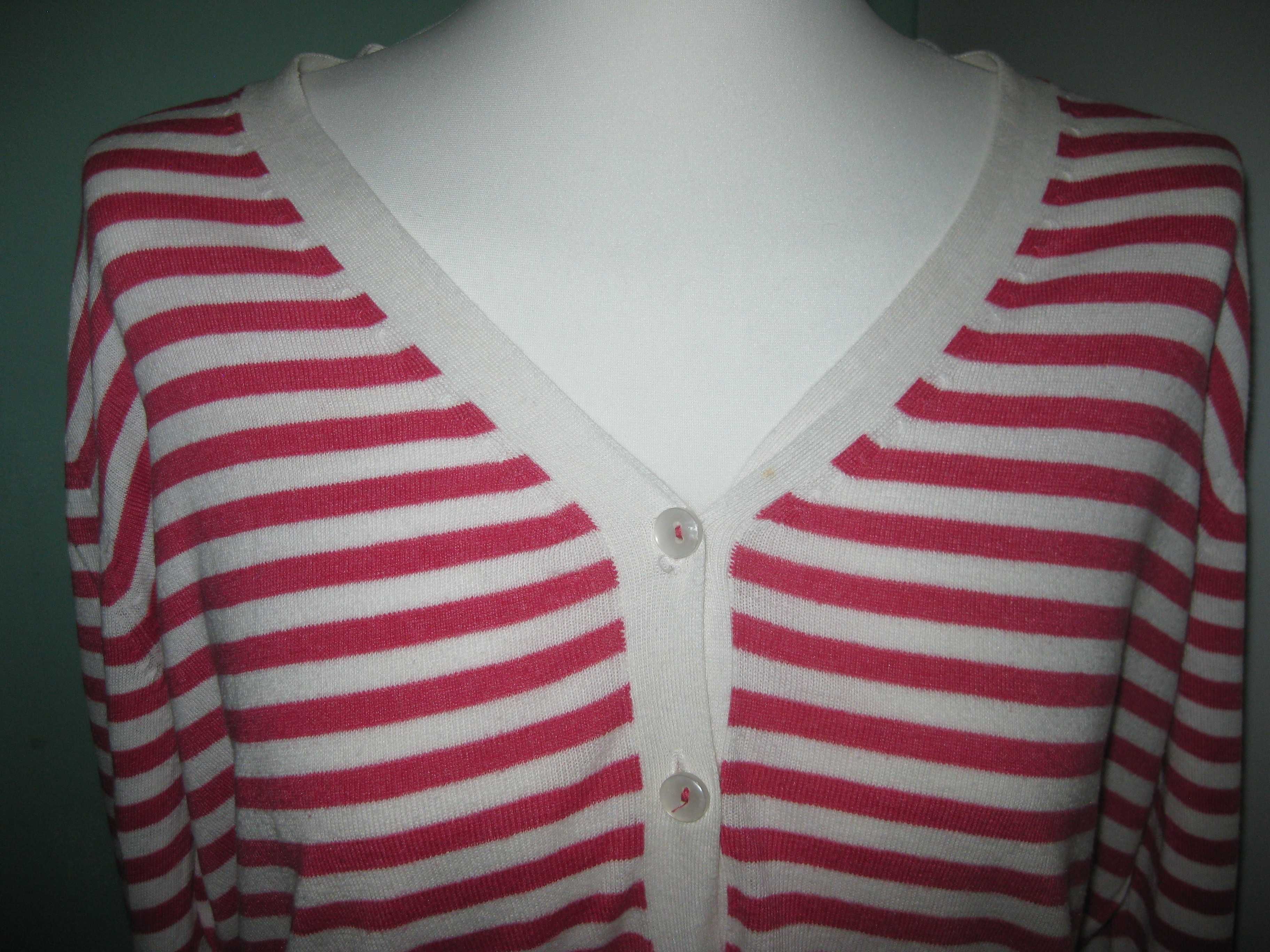 Monteoo sweter paski rozmiar  44 XXL