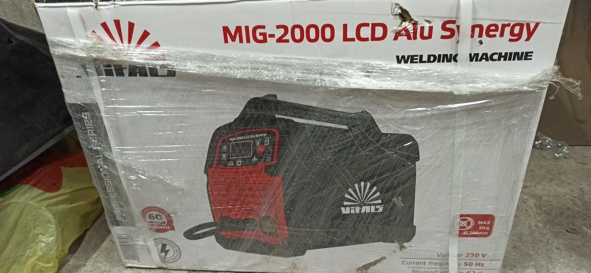 Сварочный аппарат Vitals Professional MIG 2000 LCD Alu Synergy