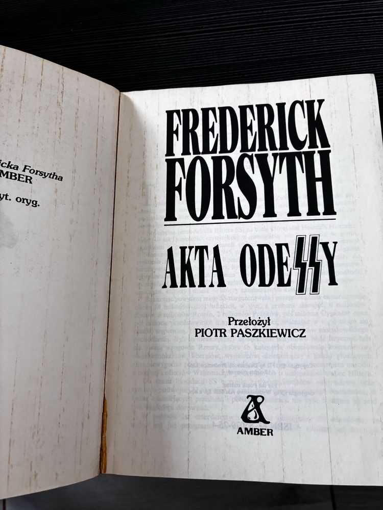 Frederick Forsyth - akta Odessy