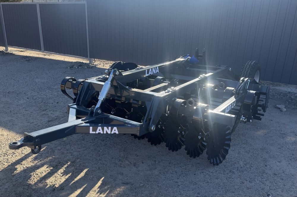 Лущильник дисковий прицепний БДП 2,4