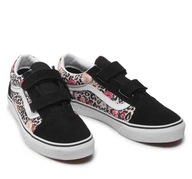 Vans Old Skool Leopard Floral кеды 34