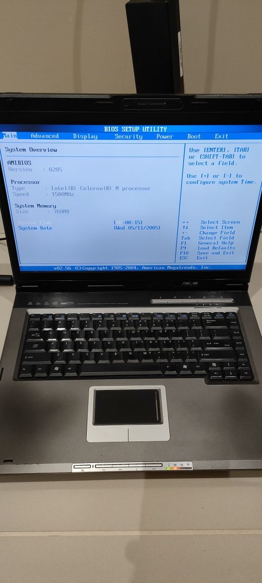 Laptop Asus A6000