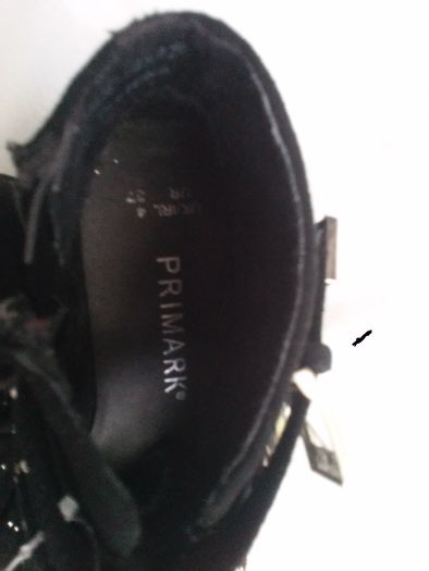 buty ekstrawaganckie botki trzewiki NOWE Primark 4/ 37