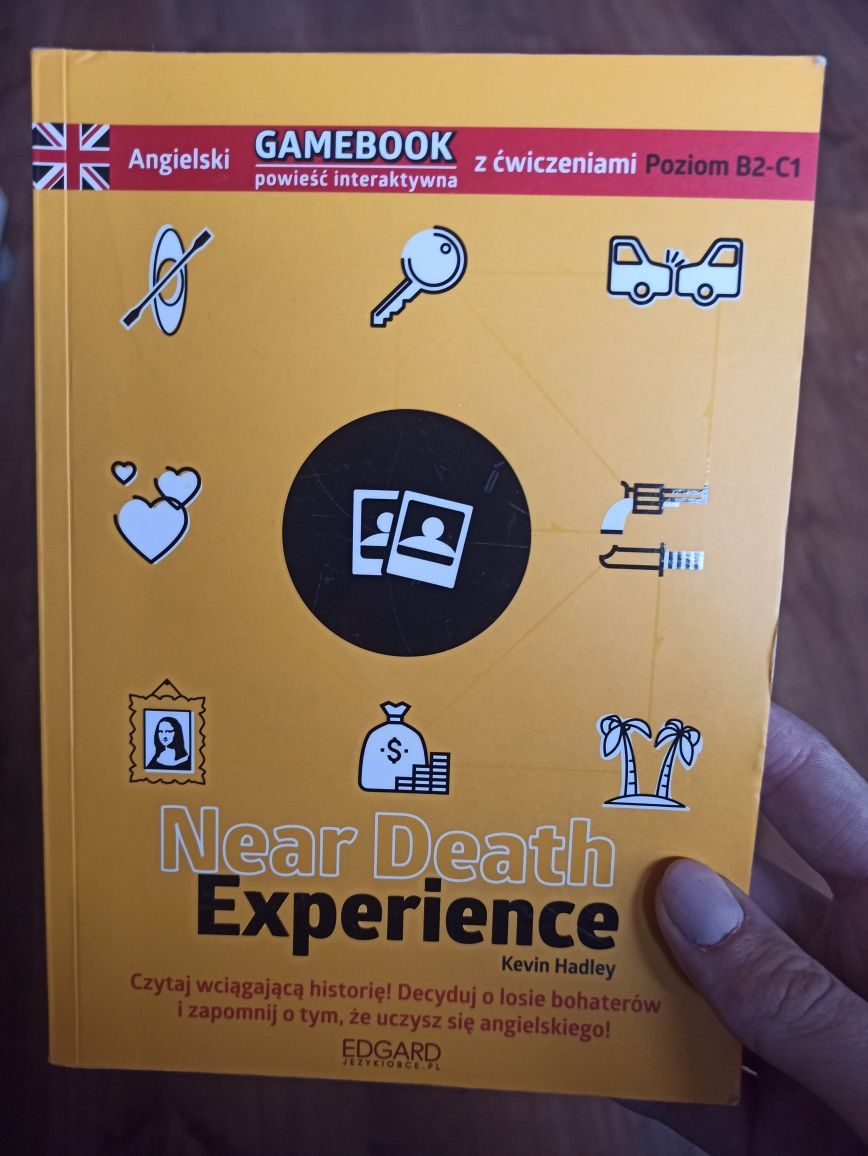 Gamebook j.angielski Near Death Experience. Książka do nauki angielski