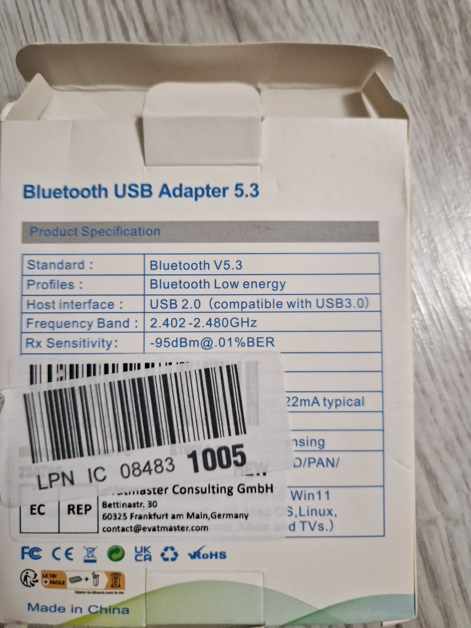 Adapter Bluetooth do komputera