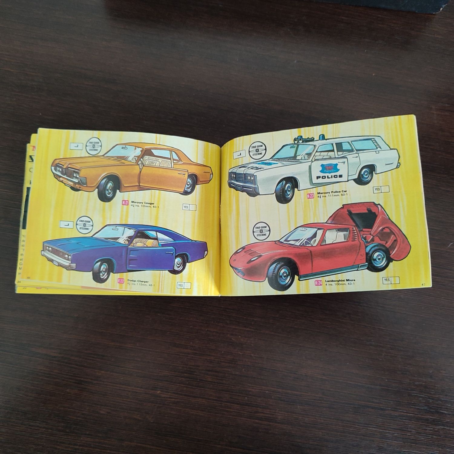 Carros Matchbox catálogo de 1970