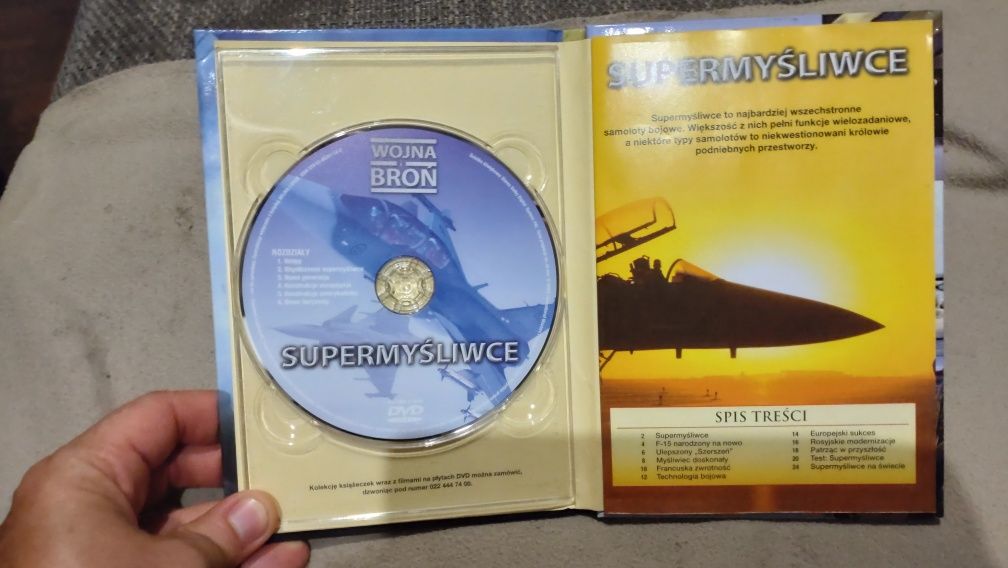 Płyta DVD Supermyśliwce
