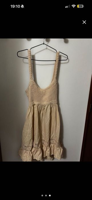 Vestido curto zara