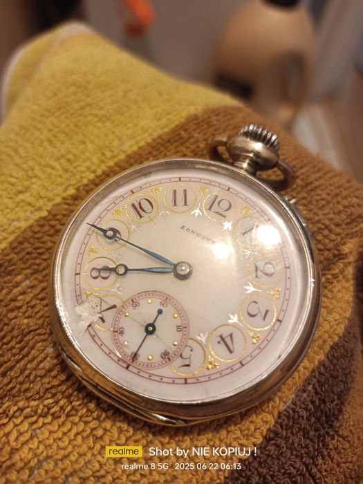 Zegarek kieszonkowy marki LONGINES