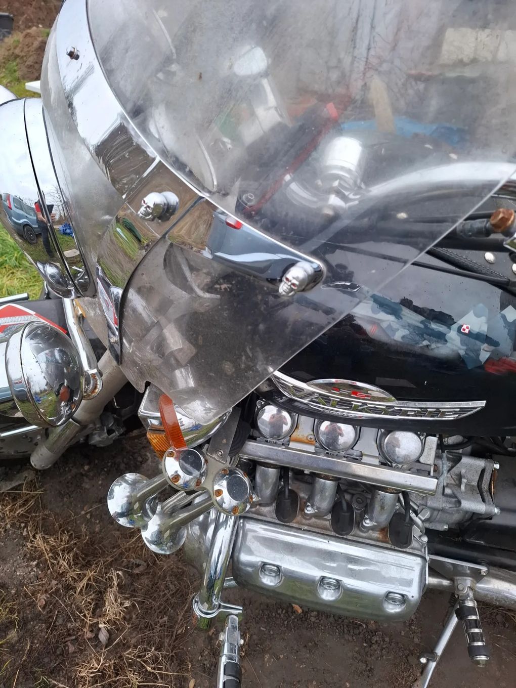 Honda Valkyrie Stan techniczny. Po serwisie Olejowym oraz nowe opony i akumulator