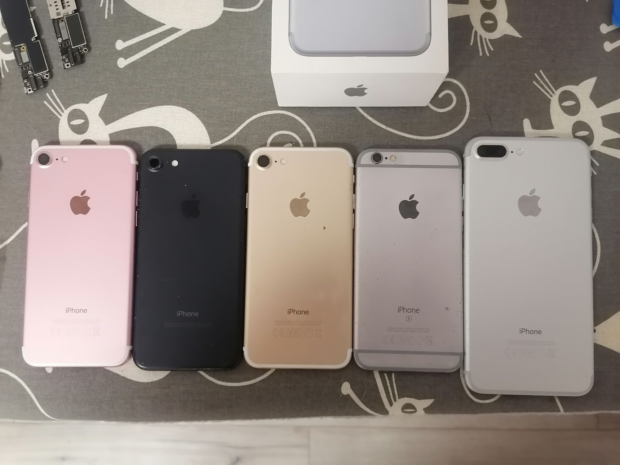 Części iphone 6s, 7, 8 i 7 plus