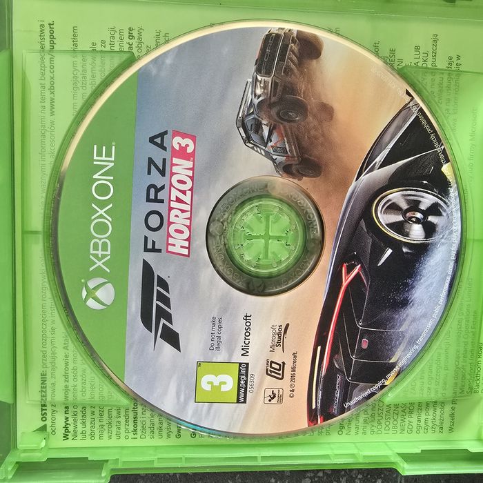 Forza Horizon 3 xbox one wersja PL czytaj opis