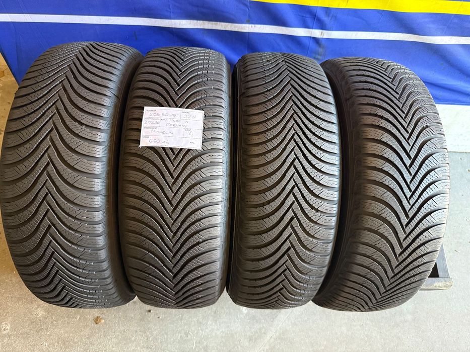 Opony zimowe Michelin Alpin 5 – komplet 205/60/16 92H