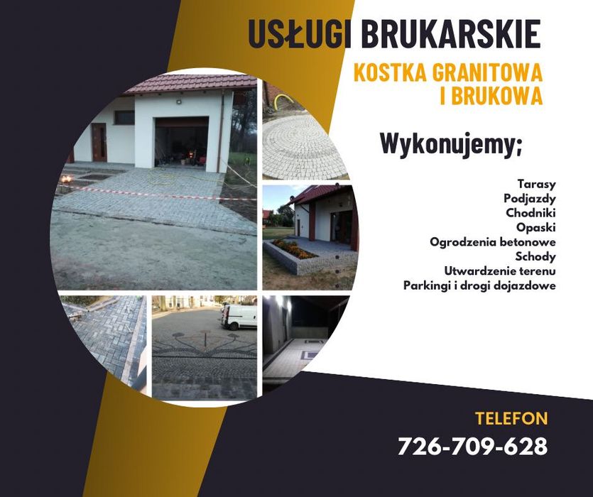 Kompleksowe usługi brukarskie