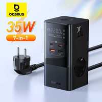 Зарядний пристрій (НЕ Power Bank) Baseus PowerCombo 35W Black