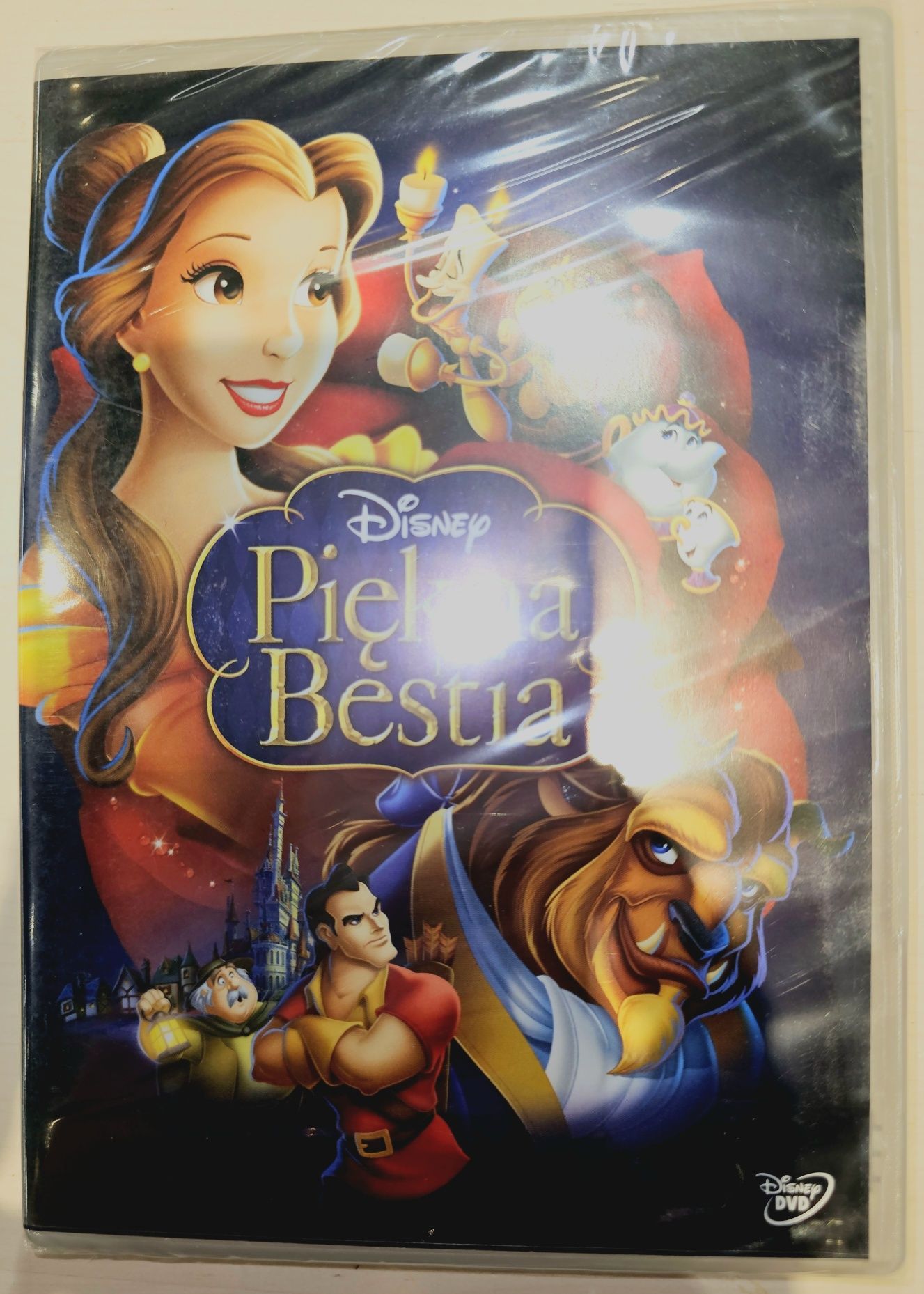 Piękna i bestia dvd Disney Bella NOWY w folii