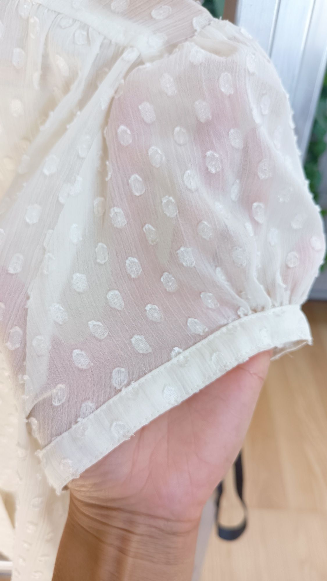 Koszula ecru H&M rozmiar 38 M biurowa rozpoczęcie roku szkolnego