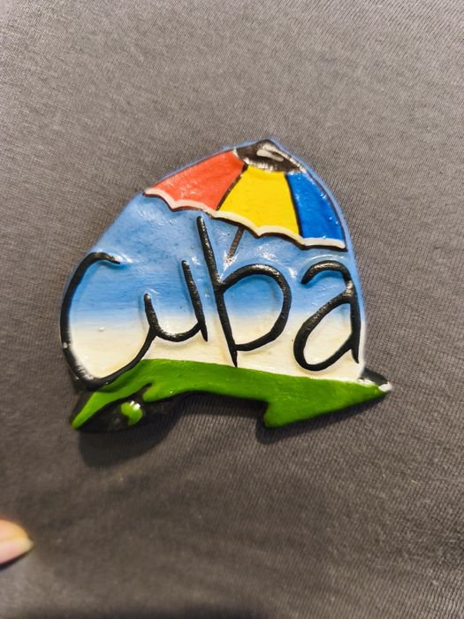 Magnes na lodówkę Cuba przywieziony z Kuby, stan idealny