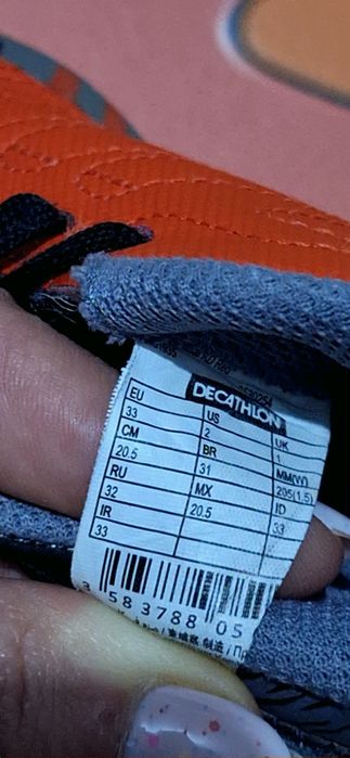 Tenis chuteira/sapatilha futsal ou futebol tamanho/número 33