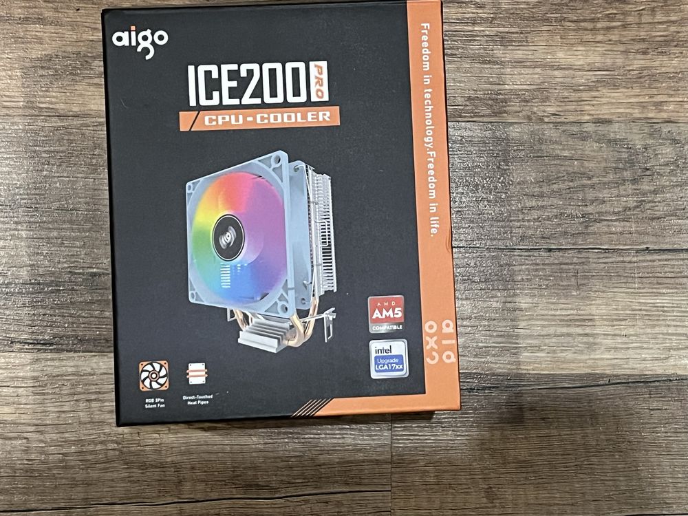Chłodzenie cpu ICE200 PRO 95w RGB