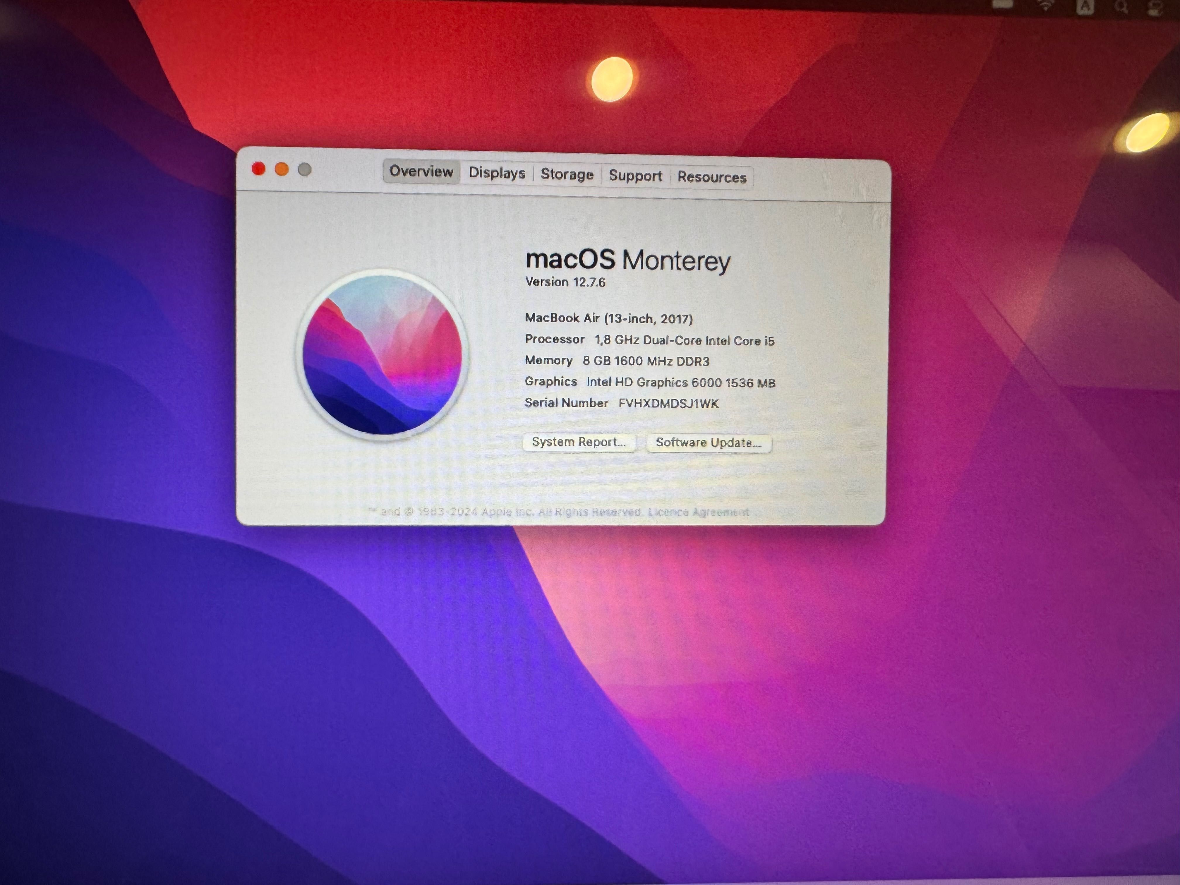 MacBook Air (13, 2017)
