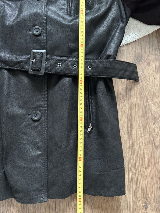 Płaszcz damski skórzany C&A 42