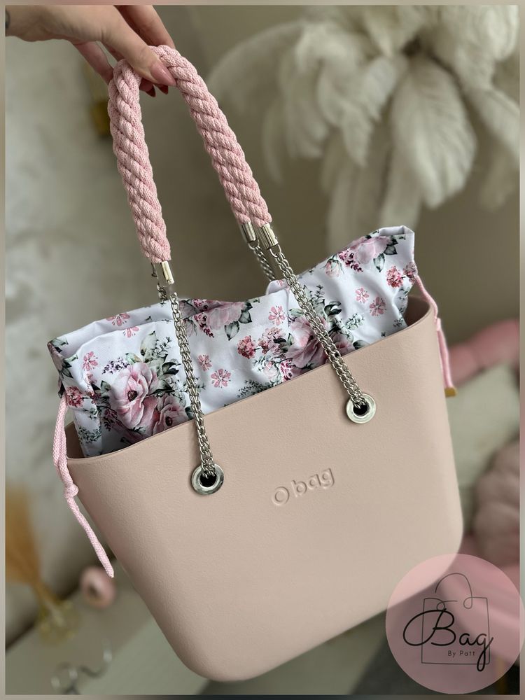 O bag Obag standard rosa smoke. Nowy zestaw by Patt