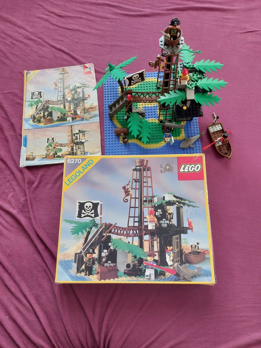 Lego 6270 + box pudło + instrukcja. Forbidden Island. Piraci. Pirates