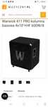 Kolumna basowa warwick 4 x 10
